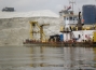 Dredging of sand stockpile